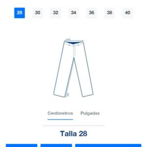 Pantalón de Mezclilla para Caballero · 100% Algodón: imagen 3