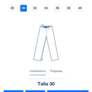Pantalón de Mezclilla para Caballero · 100% Algodón: imagen 4