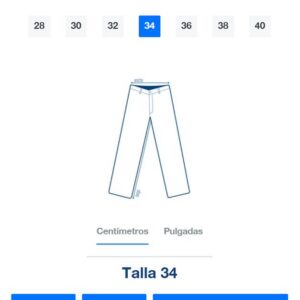 Pantalón de Mezclilla para Caballero · 100% Algodón: imagen 6