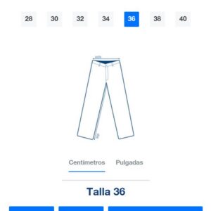 Pantalón de Mezclilla para Caballero · 100% Algodón: imagen 7