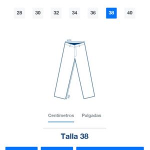 Pantalón de Mezclilla para Caballero · 100% Algodón: imagen 8