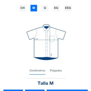 Camisa Oxford Manga Corta para Caballero · 75% Algodón 25% Poliéster: imagen 4