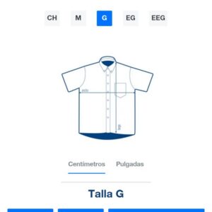 Camisa Oxford Manga Corta para Caballero · 75% Algodón 25% Poliéster: imagen 5