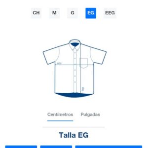 Camisa Oxford Manga Corta para Caballero · 75% Algodón 25% Poliéster: imagen 6