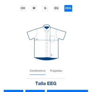 Camisa Oxford Manga Corta para Caballero · 75% Algodón 25% Poliéster: imagen 7