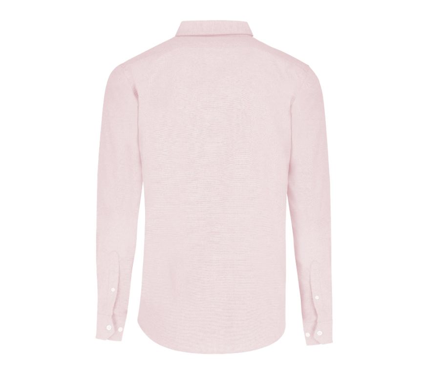 Camisa Oxford Manga Larga para Caballero · 75% Algodón 25% Poliéster