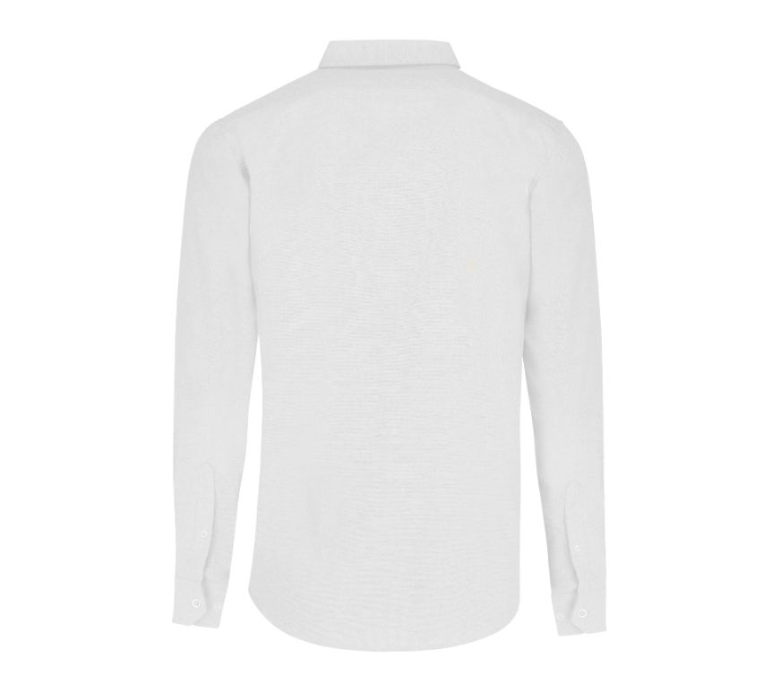Camisa Oxford Manga Larga para Caballero · 75% Algodón 25% Poliéster