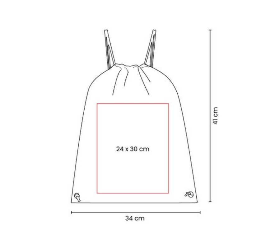BOLSA-MOCHILA PASTRANA ROJO