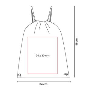 BOLSA-MOCHILA OSUNA NARANJA: imagen 2