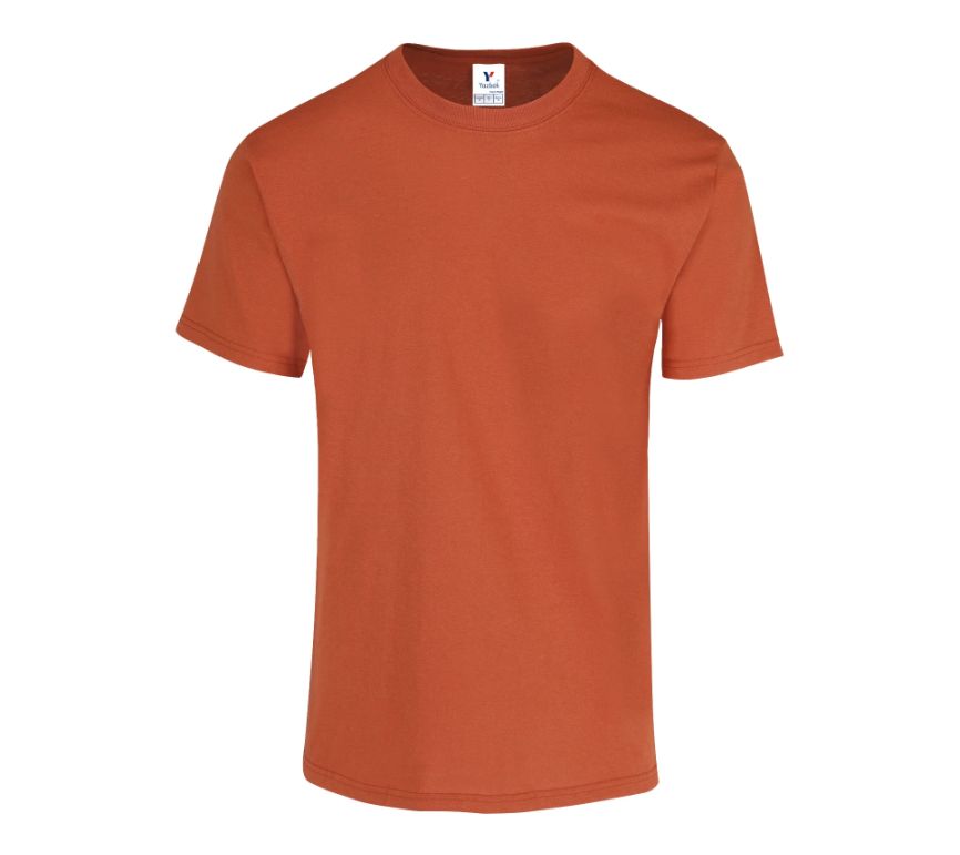 Playera Peso Completo Cuello Redondo Manga Corta para Caballero · 100% Algodón