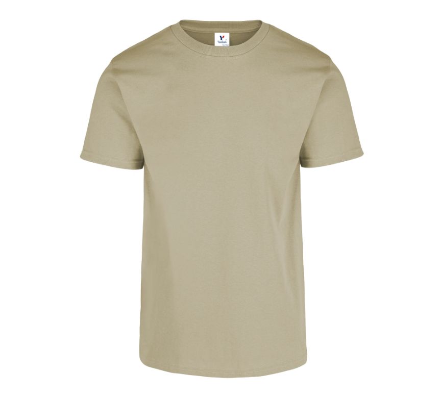 Playera Peso Completo Cuello Redondo Manga Corta para Caballero · 100% Algodón