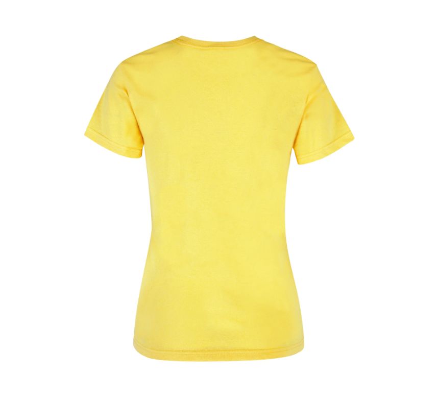 Playera Peso Completo Cuello Redondo Manga Corta con Silueta para Dama · 100% Algodón