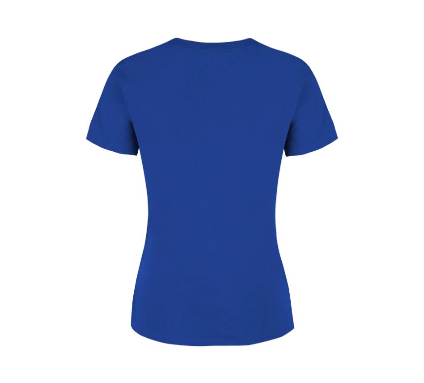 Playera Peso Completo Cuello Redondo Manga Corta con Silueta para Dama · 100% Algodón