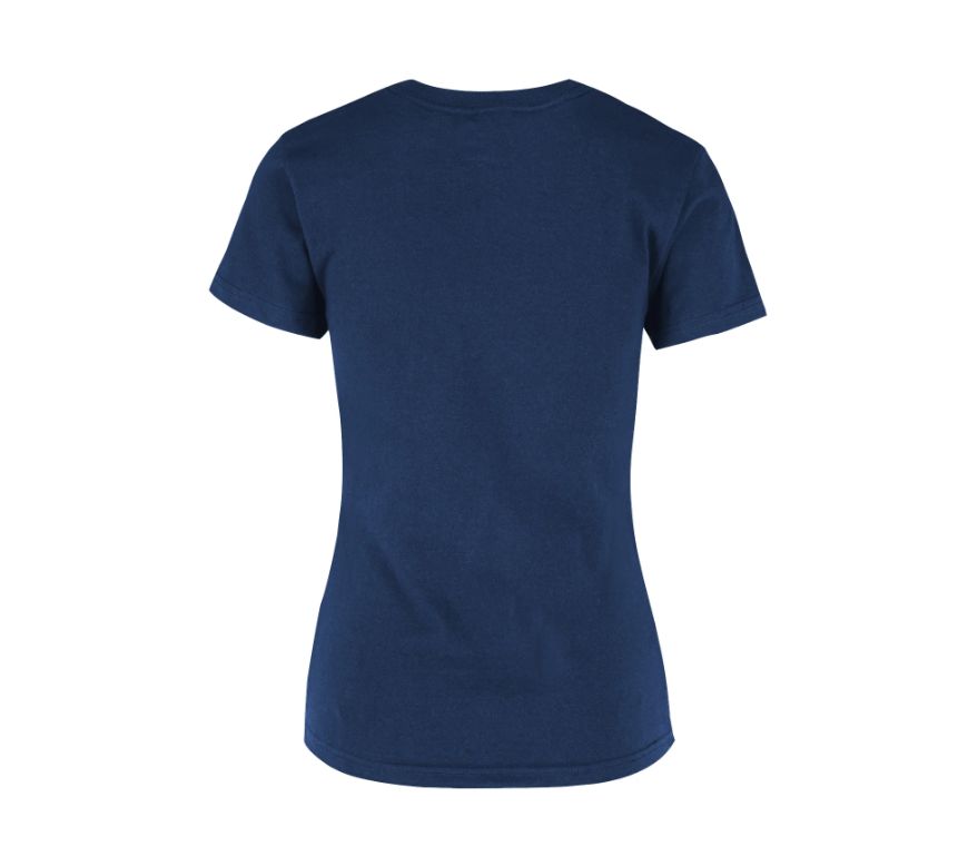 Playera Peso Completo Cuello Redondo Manga Corta con Silueta para Dama · 100% Algodón