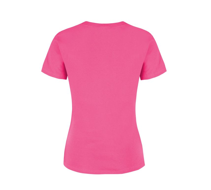 Playera Peso Completo Cuello Redondo Manga Corta con Silueta para Dama · 100% Algodón