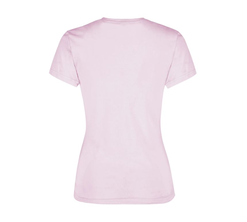 Playera Peso Completo Cuello Redondo Manga Corta con Silueta para Dama · 100% Algodón