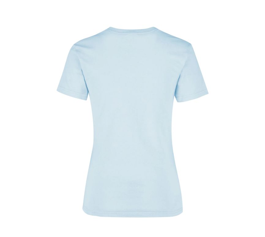Playera Peso Completo Cuello Redondo Manga Corta con Silueta para Dama · 100% Algodón