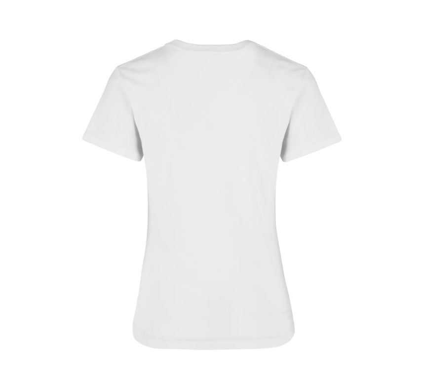 Playera Peso Completo Cuello Redondo Manga Corta con Silueta para Dama · 100% Algodón