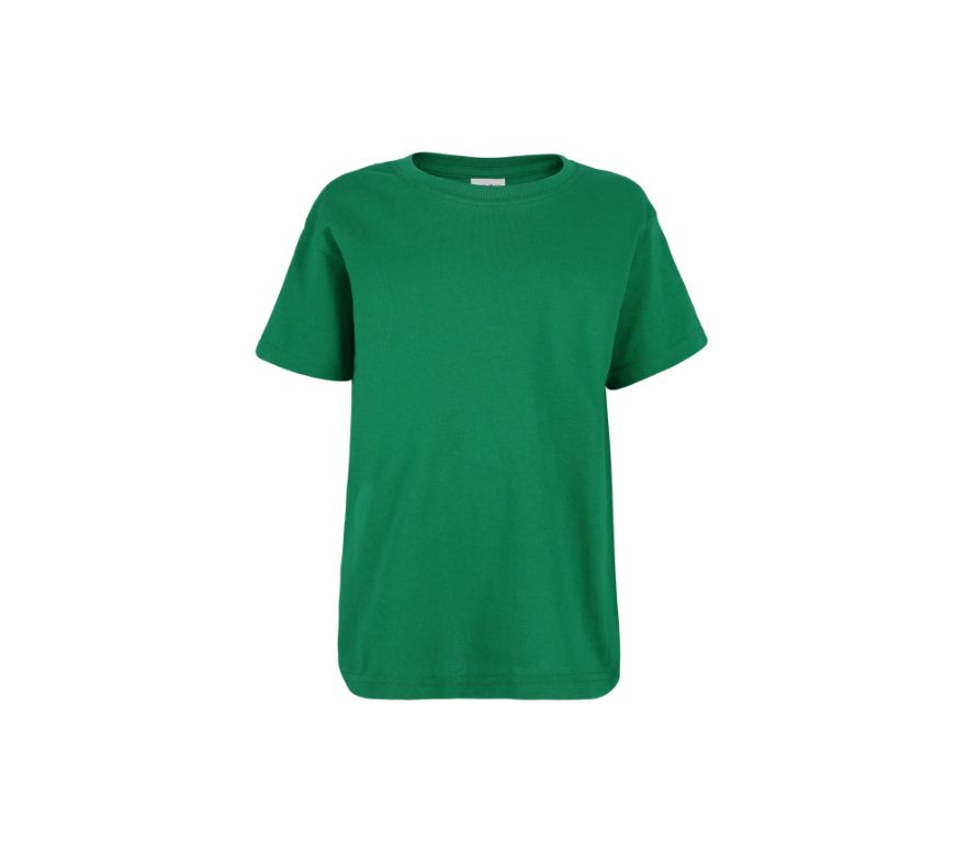 Playera Peso Completo Cuello Redondo Manga Corta Unisex para Niño · 100% Algodón