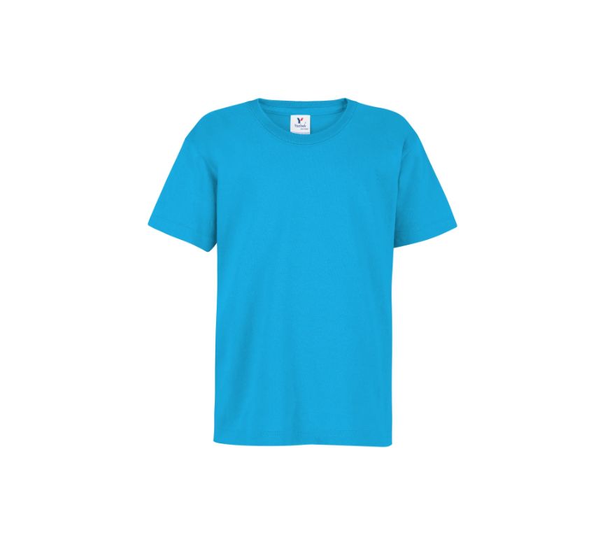 Playera Peso Completo Cuello Redondo Manga Corta Unisex para Niño · 100% Algodón