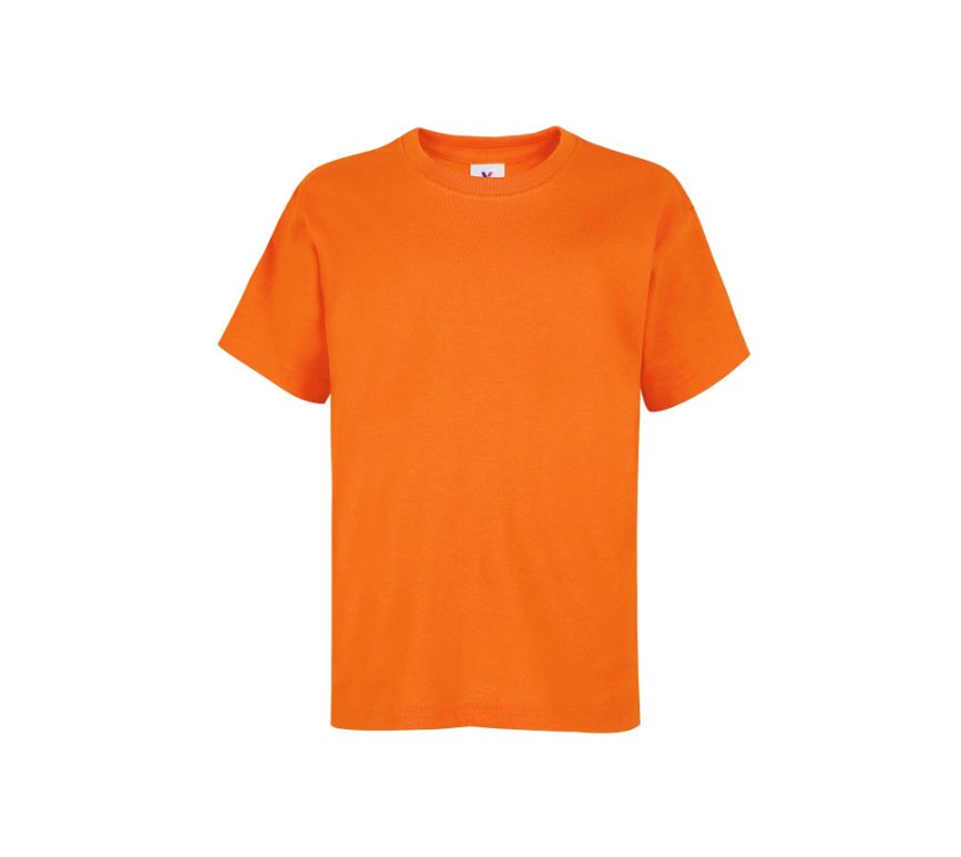 Playera Peso Completo Cuello Redondo Manga Corta Unisex para Niño · 100% Algodón