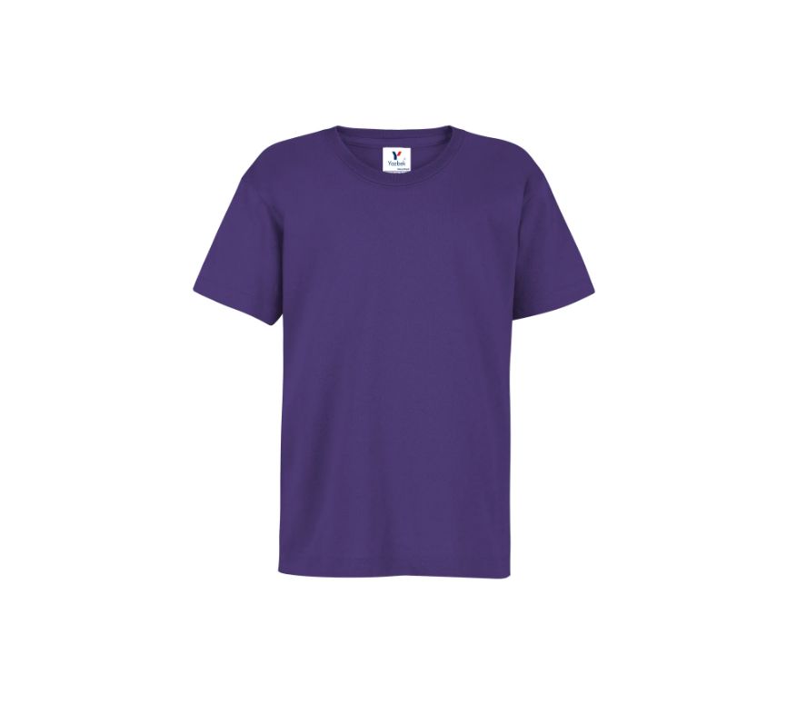Playera Peso Completo Cuello Redondo Manga Corta Unisex para Niño · 100% Algodón