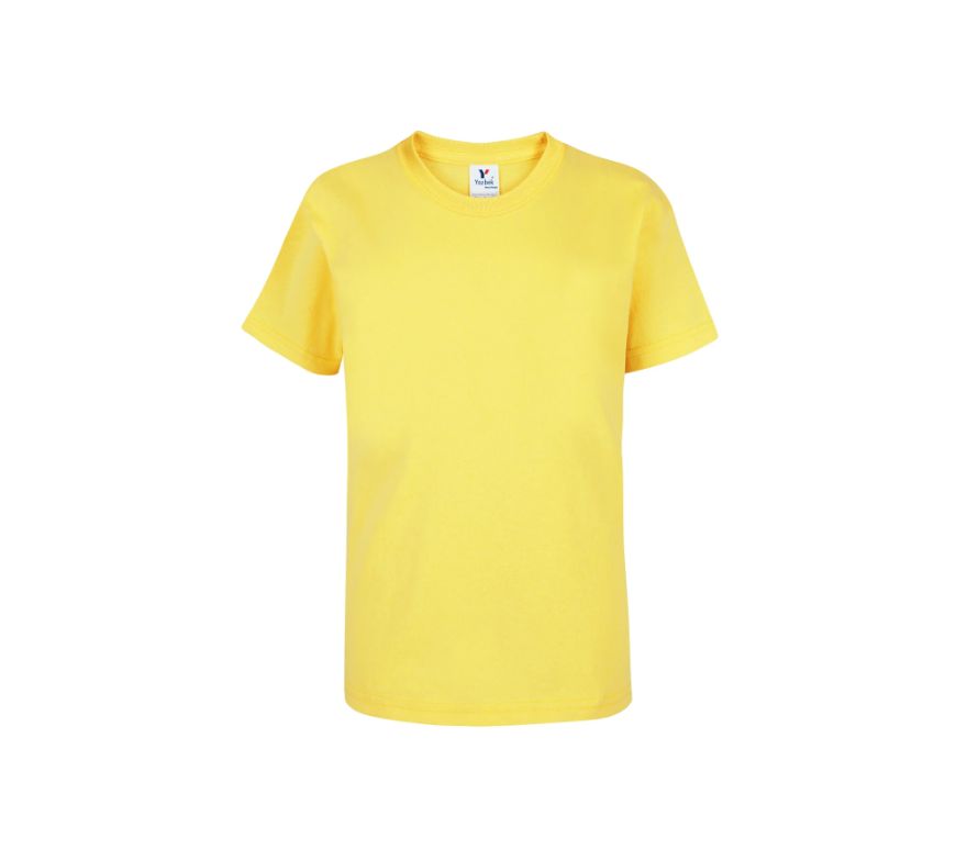 Playera Peso Completo Cuello Redondo Manga Corta Unisex para Niño · 100% Algodón