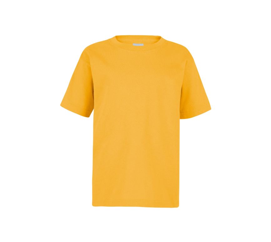 Playera Peso Completo Cuello Redondo Manga Corta Unisex para Niño · 100% Algodón