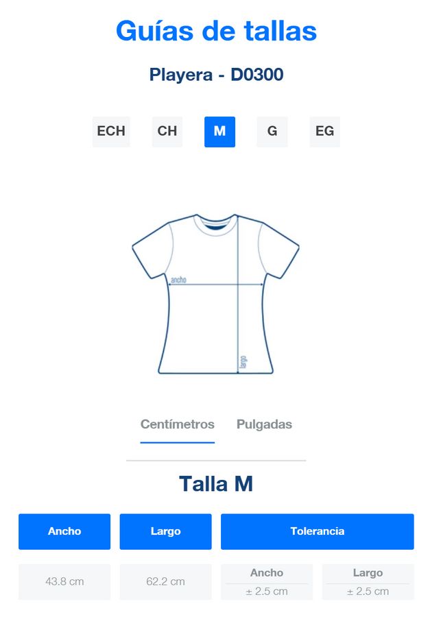 Playera Peso Completo Cuello Redondo Manga Corta con Silueta para Dama · 100% Algodón