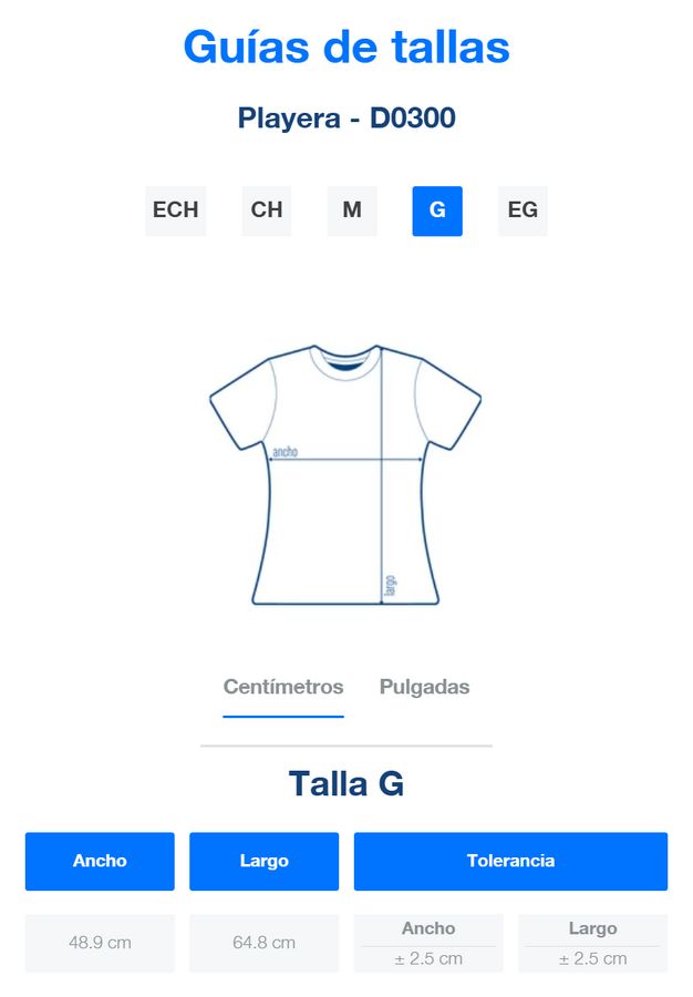Playera Peso Completo Cuello Redondo Manga Corta con Silueta para Dama · 100% Algodón