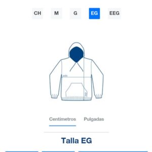 Sudadera con Capucha y Cangurera Unisex para Adulto · 50% Algodón 50% Poliéster: imagen 6