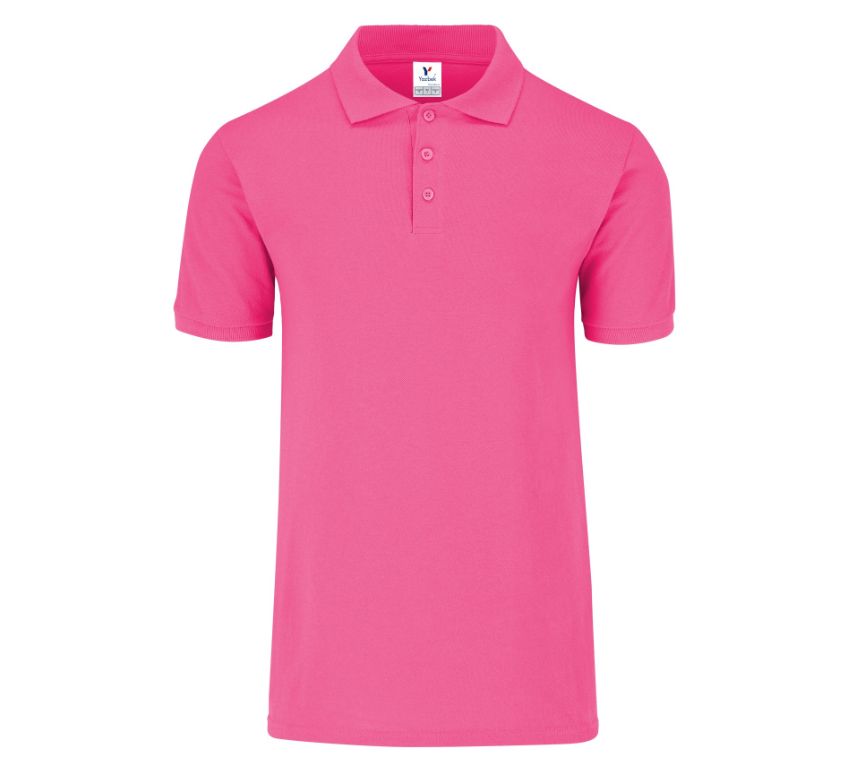 Playera Tipo Polo Piqué para Caballero · 50% Algodón 50% Poliéster