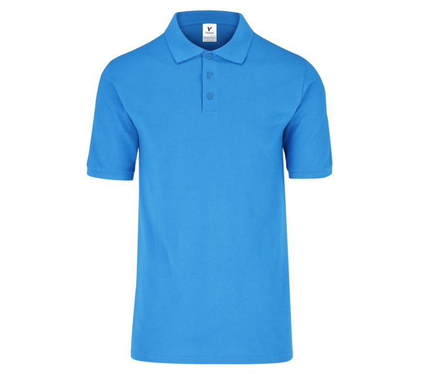 Playera Tipo Polo Piqué para Caballero · 50% Algodón 50% Poliéster