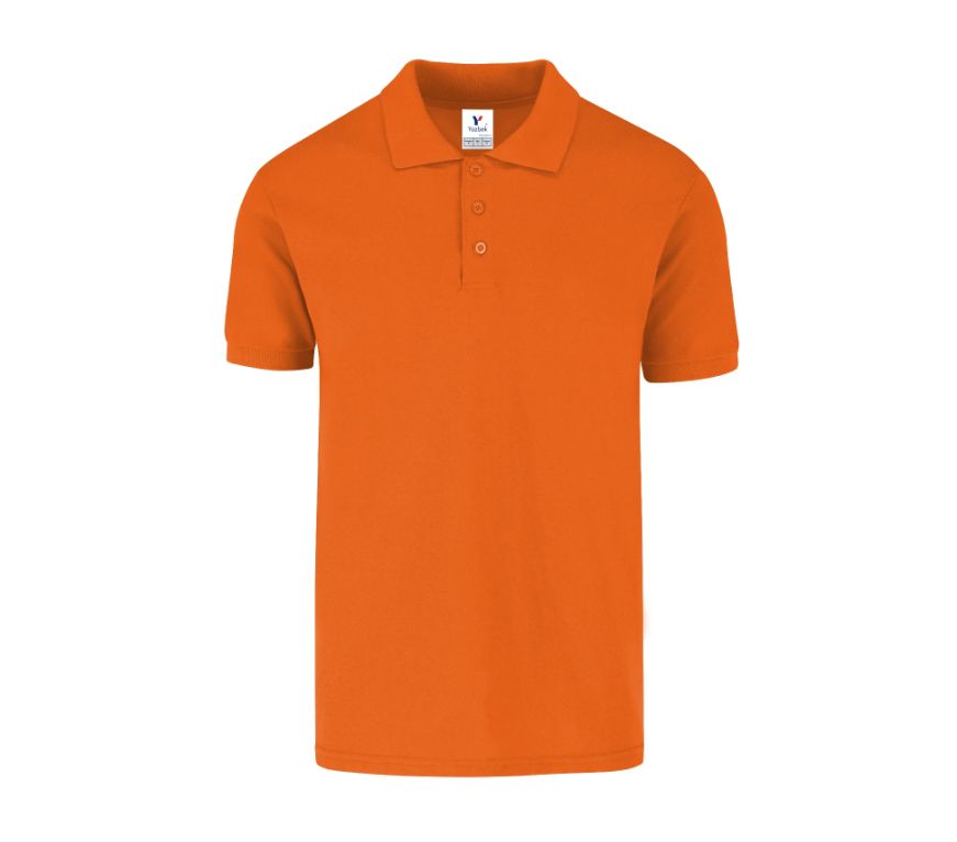 Playera Tipo Polo Piqué para Caballero · 50% Algodón 50% Poliéster