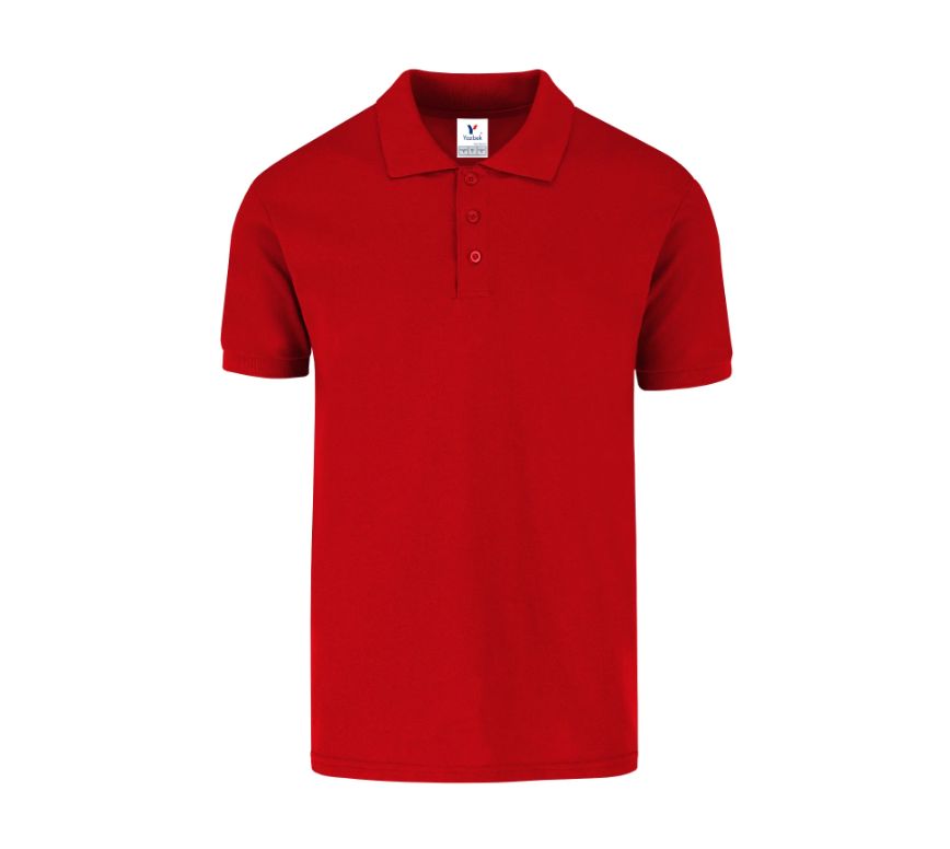 Playera Tipo Polo Piqué para Caballero · 50% Algodón 50% Poliéster