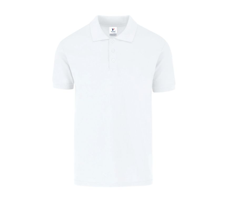 Playera Tipo Polo Piqué para Caballero · 50% Algodón 50% Poliéster
