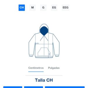 Sudadera con Capucha, Cangurera y Cierre Unisex para Adulto · 50% Algodón 50% Poliéster: imagen 3