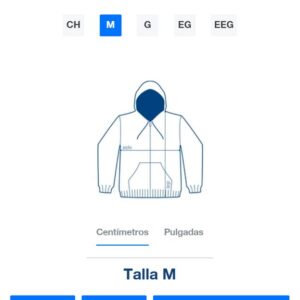 Sudadera con Capucha, Cangurera y Cierre Unisex para Adulto · 50% Algodón 50% Poliéster: imagen 4