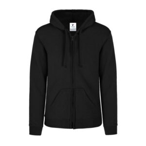 Sudadera con Capucha, Cangurera y Cierre Unisex para Adulto · 50% Algodón 50% Poliéster: imagen 10