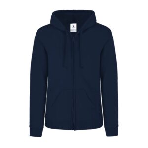 Sudadera con Capucha, Cangurera y Cierre Unisex para Adulto · 50% Algodón 50% Poliéster: imagen 12