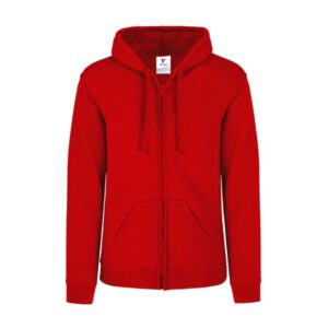 Sudadera con Capucha, Cangurera y Cierre Unisex para Adulto · 50% Algodón 50% Poliéster: imagen 14