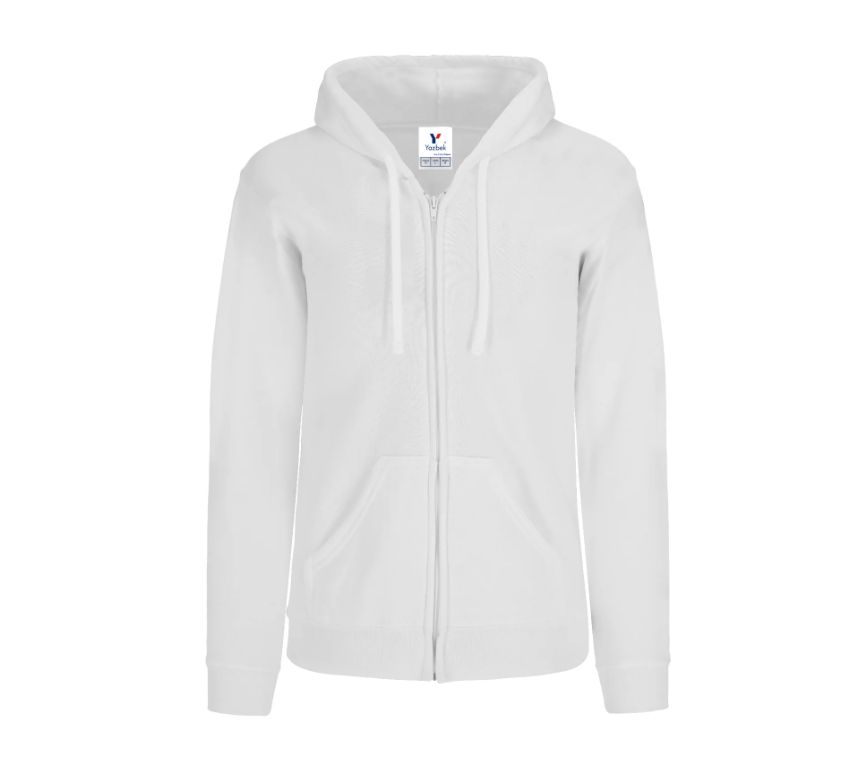 Sudadera con Capucha, Cangurera y Cierre Unisex para Adulto · 50% Algodón 50% Poliéster