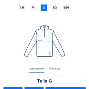 Sudadera 1/4 de Cierre Unisex para Adulto · 50% Algodón 50% Poliéster: imagen 4
