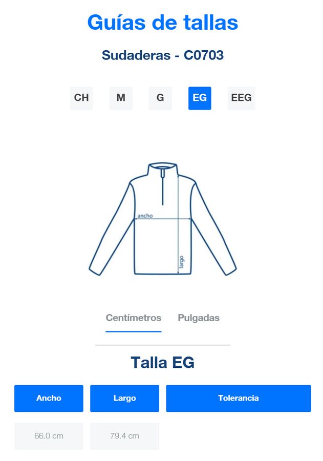 Sudadera 1/4 de Cierre Unisex para Adulto · 50% Algodón 50% Poliéster