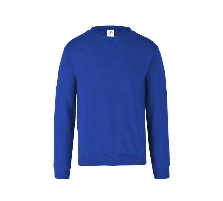 Sudadera Cuello Redondo para Niños · 50% Algodón 50% Poliéster