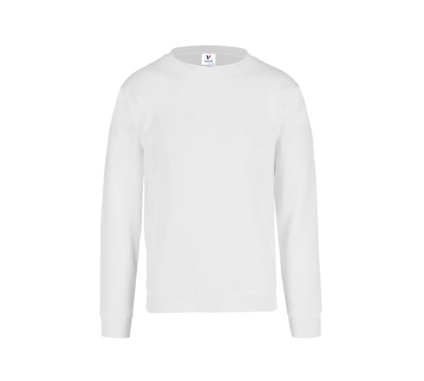 Sudadera Cuello Redondo para Niños · 50% Algodón 50% Poliéster