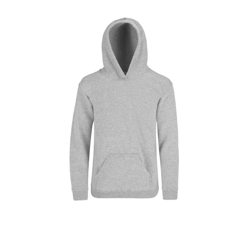 Sudadera con Capucha y Cangurera para Niños · 50% Algodón 50% Poliéster