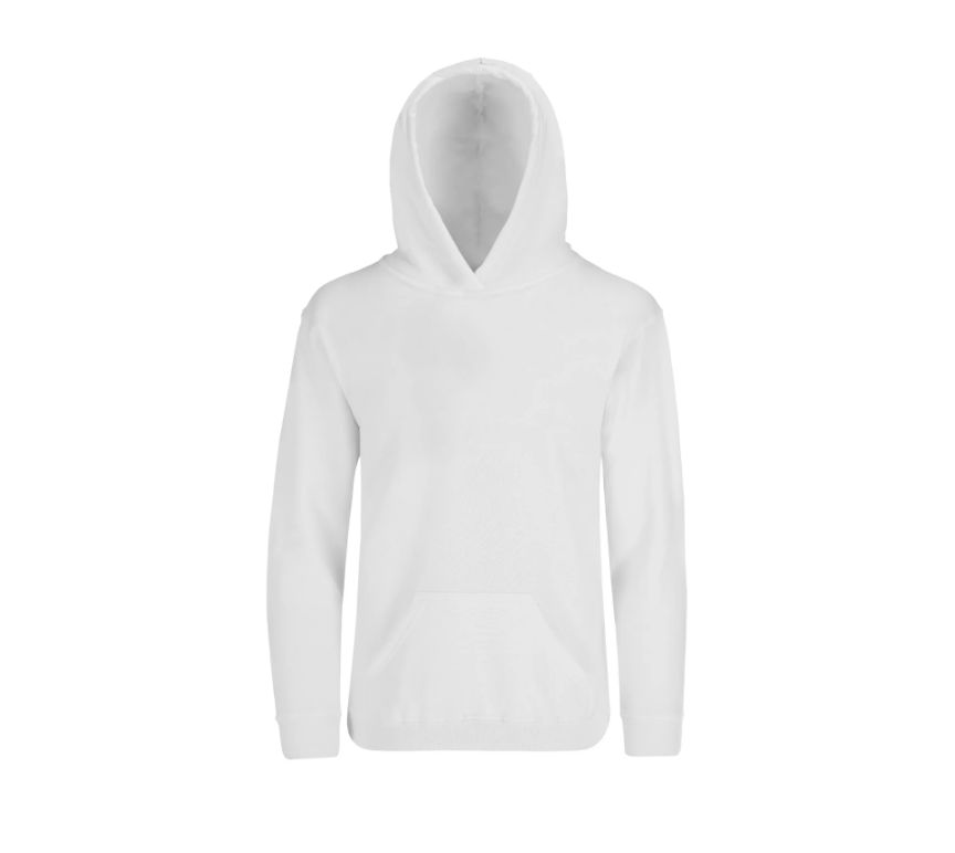 Sudadera con Capucha y Cangurera para Niños · 50% Algodón 50% Poliéster