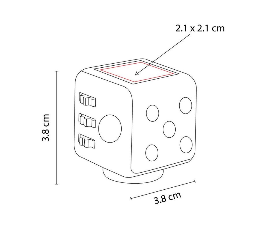 CUBO TIC-ZAP NEGRO