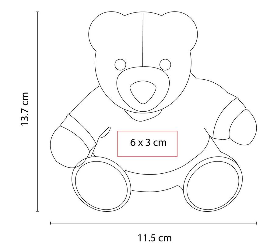 OSO TEDDY BEAR NEGRO